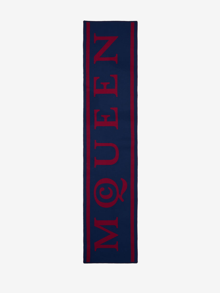 ALEXANDER MCQUEEN - McQueen Stripe Scarf - Item 8037783200Q4173